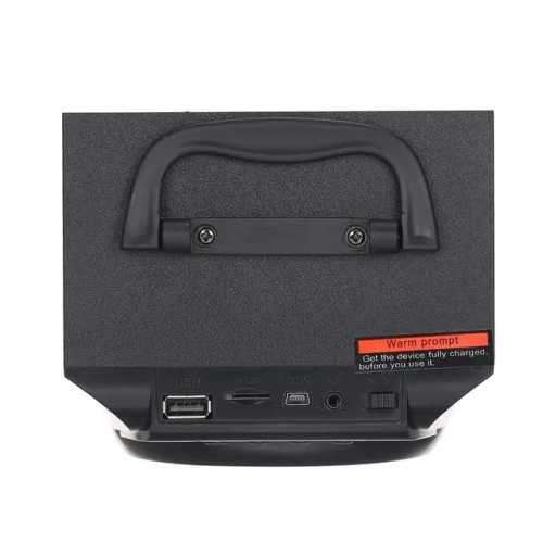 Portable wireless bluetooth speaker with FM radio