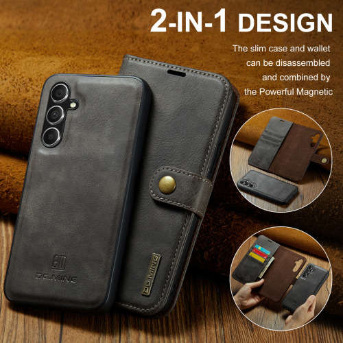 Detachable wallet leather case shockproof case for Samsung A34 Samsung Galaxy A34