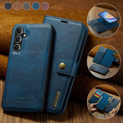 Detachable wallet leather case shockproof case for Samsung A34 Samsung Galaxy A34