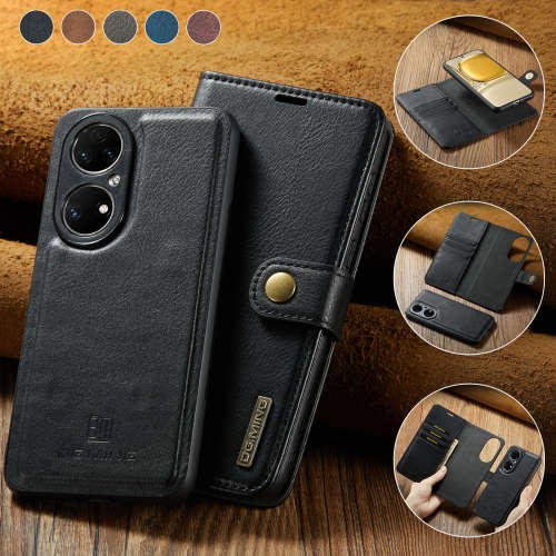Detachable wallet leather case shockproof case for Huawei P50