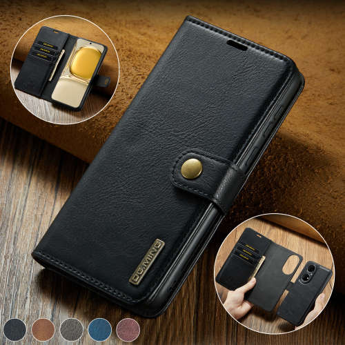 Detachable wallet leather case shockproof case for Huawei P50