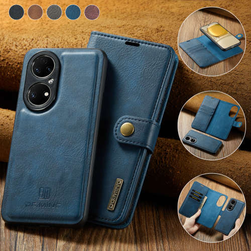 Detachable wallet leather case shockproof case for Huawei P50