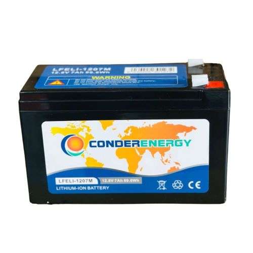 Conderenergy 12v 7ah lithium battery