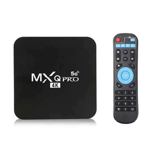 Android TV Box MXQPRO With Remote 8GB+128GB -4K Live TV and Video