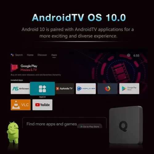 4K Ultra Smart TV Box with Bluetooth Remote-4K Live TV and Video