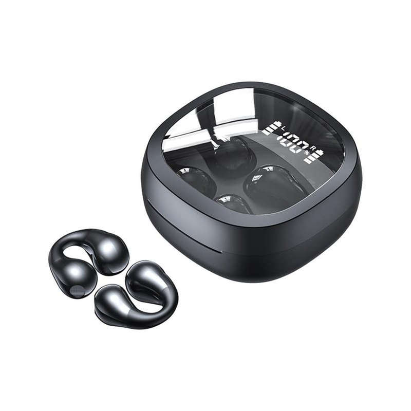 Wireless bluetooth earphone open ear clip