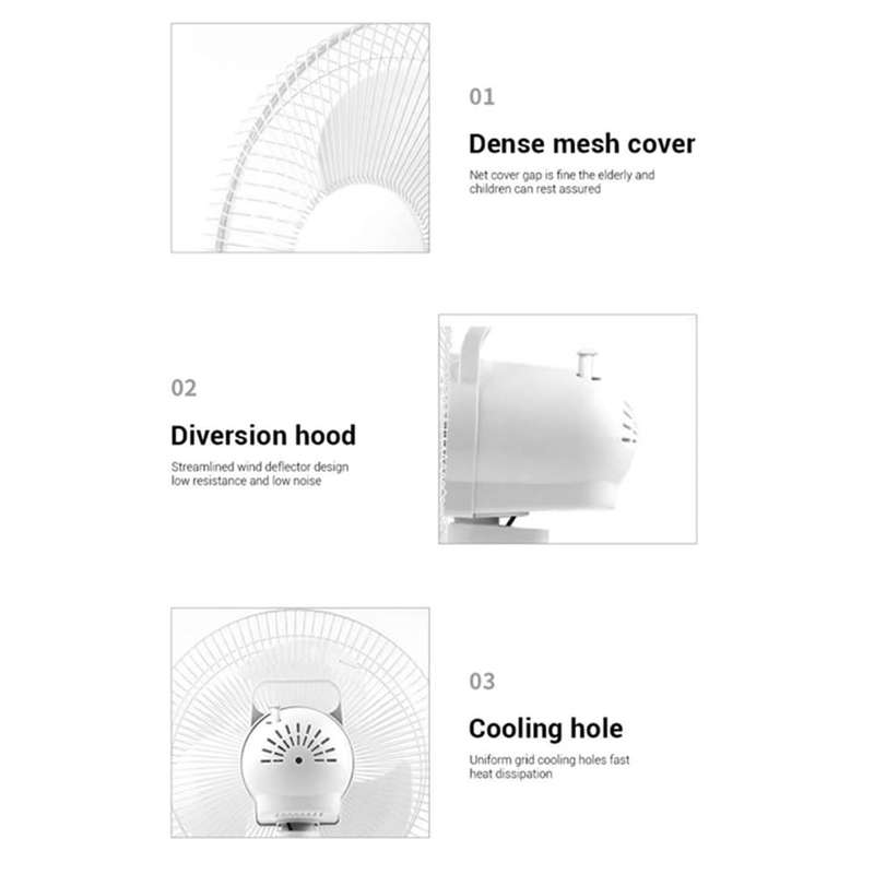 12inch Rechargeable and Solar Power Fan with LED Light Air Cooling Fan