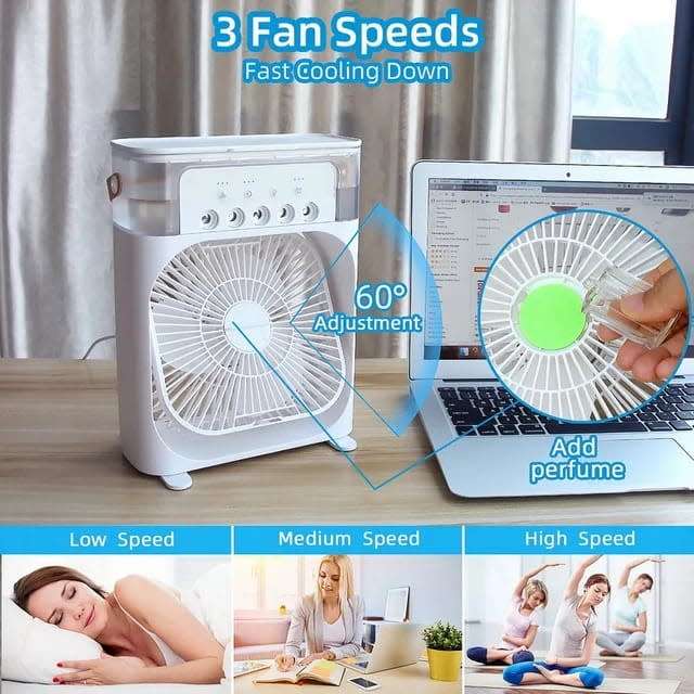 Spray Mist Air Cooling Fan Mini Cooling Fan