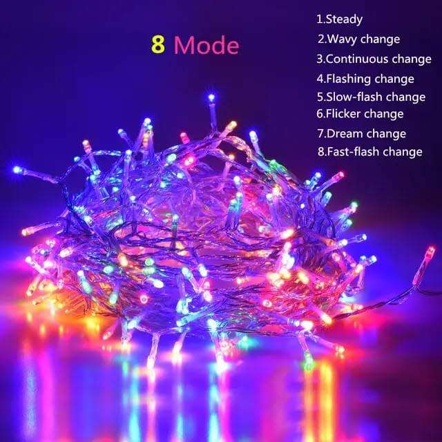 String lights christmas lights 10m