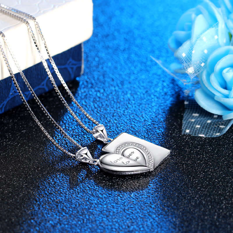 S925 sterling silver chain set valentine gift