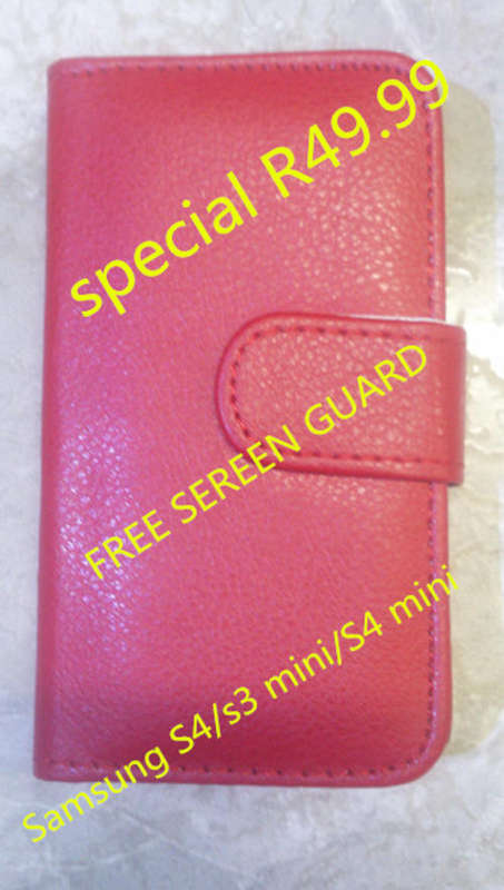 Samsung S4/s4 mini/s3mini 5 colours +free screen guard