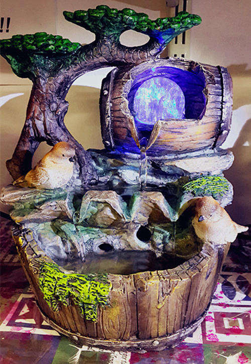 Rockery waterfall  crafts