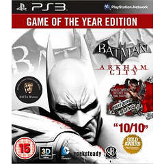 PS3 BATMAN ARKHAM CITY GAME OF THE YEAR EDITION ps3