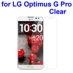 DOUBLE PACK LCD Screen Protector For LG Optimus G Pro F240/L04E/E980(CLEAR)