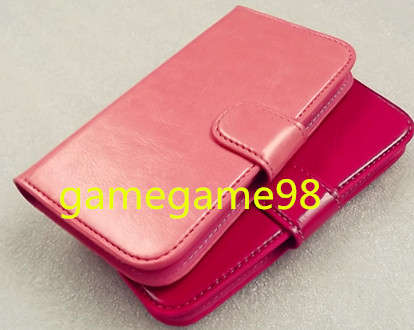 Luxuru pu leather flipcase for NOKIA LUMIA 630 cover pinkï¼black,blue.