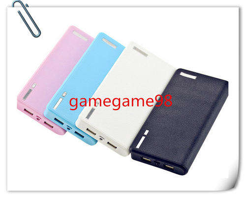 Dual USB Port Stylish Wallet Powerbank 12000mAh