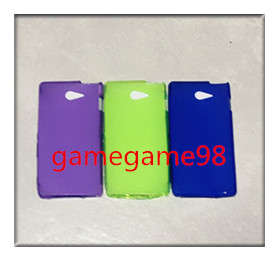 Translucence TPU Gel Rubber Soft Skin Protective Case FOR Sony Xperia M2 Aqua