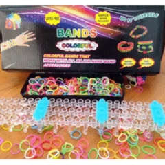Loom Bands 600 pcs in box STOCK NEED  TO CLEAR!