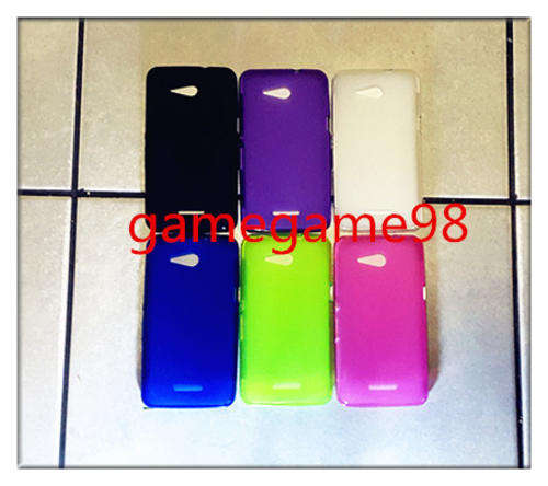 Translucence TPU Gel Rubber  Protective Case for Sony Xperia E4