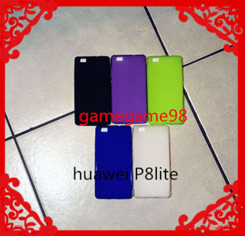 Translucence TPU Gel Rubber  Protective Case for Huawei P8LITE P8 LITE