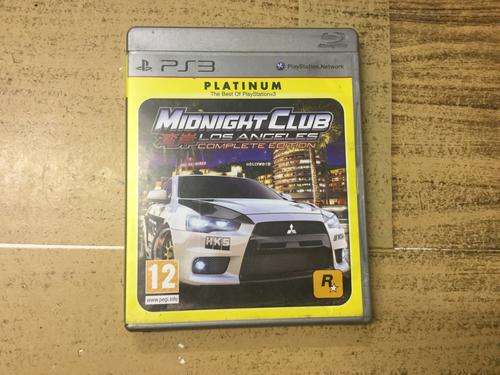 Midnight club Los Angeles complete edition ps3