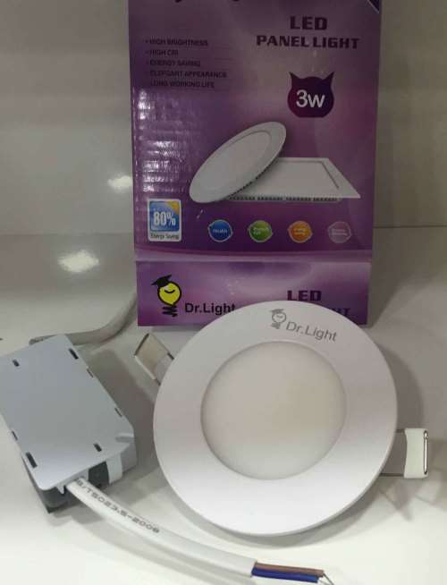 3W LED  Round  Panel  light