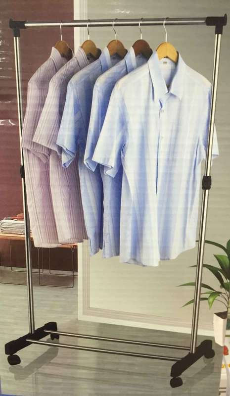 single pole   clothes rack