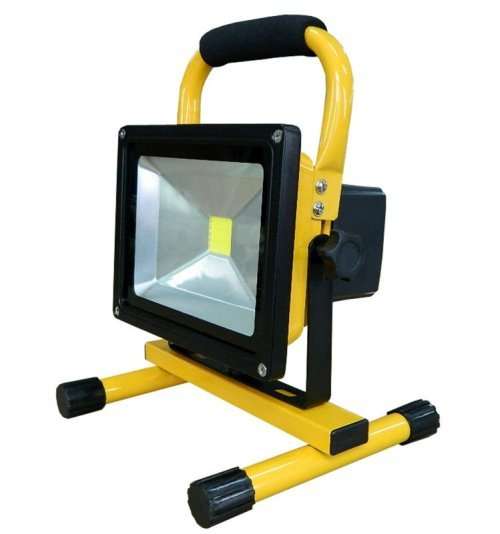 Portable  20W LED Rechargeable  Floodlight (12V)