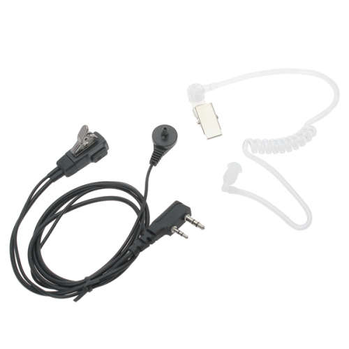 PROMOTION !!  Walkie Talkie Acoustic Tube Earphone Black