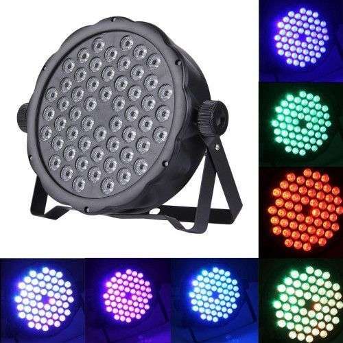 RGB  54 LED Stage Light PAR Disco Light Laser for  Party Show