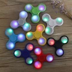 HOT ! Hand fidget spinner With LED Light