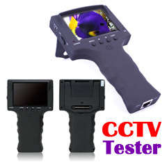 Portable 3.5" TFT LCD MONITOR CCTV Security Surveillance CAMERA  and Lan cable TESTER