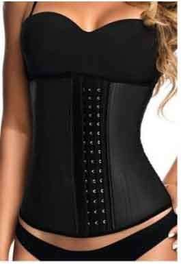 9 STEEL BONED 95% LATEX WAIST TRAINING CORSET CORSETS AND UNDERBUST WAIST TRAINER BODY SHAPEWEAR