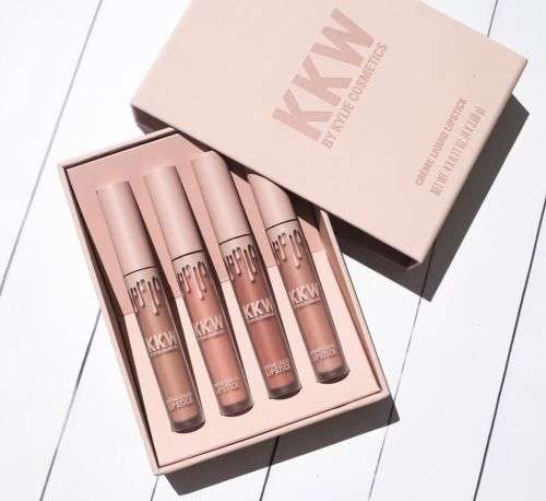 COSMETICS CREME LIQUID LIPSTICKS KIT SET w/ CARD