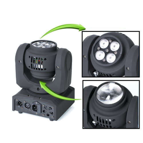 Double sided 80W moving head stage lights high quality rgbw