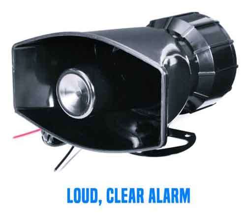 12V 3 Sound Electronic Horn for Vehicles | Loud Speaker | Alarm Warning