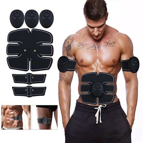 3 piece arm and abs set mobile gym pads