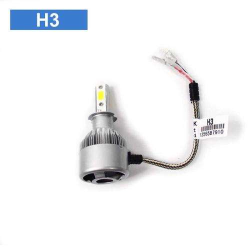 Car LED bulbs 6000K C6-H1/H3/H4/H7/H11/9005/9006 car LED Headlight bulbs Fog Light - H3