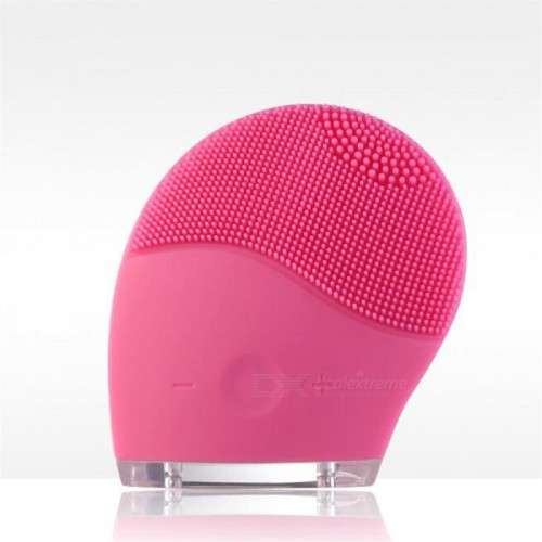 Electric Facial Cleanser, Vibratory Massage Silicone Brush Soft Pore Cleaning Tool