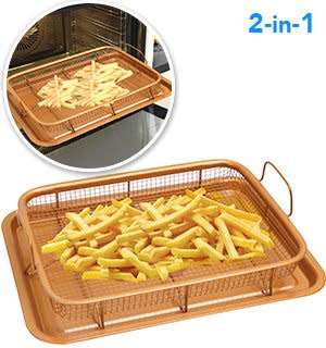 COOPER RECTANGLE CRISPY TRAY