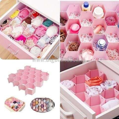 DRAWER ORGANIZER 8 PCS PARTITION