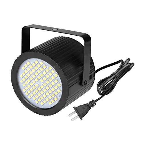 SOUND ACTIVE LED Mini Strobe 88 20W Stage Disco Light ( WHITE COLOUR/ RGB COLOUR )