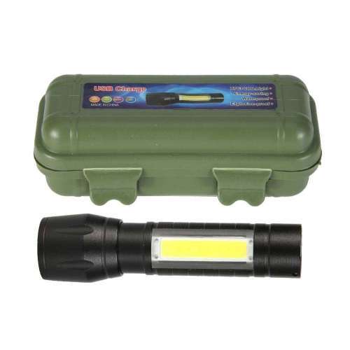 MINI USB Charge XPE+COB Light