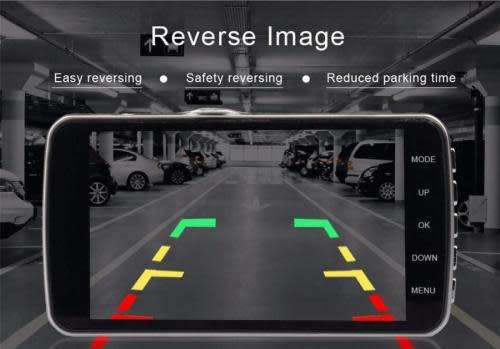 Vehicle Blackbox/ DVR with reverse Cam