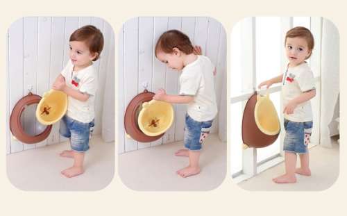 Children Toddler Standing Potty Toilet Urinal Baby Bathroom Hanging Pee Trainer (BOYS)