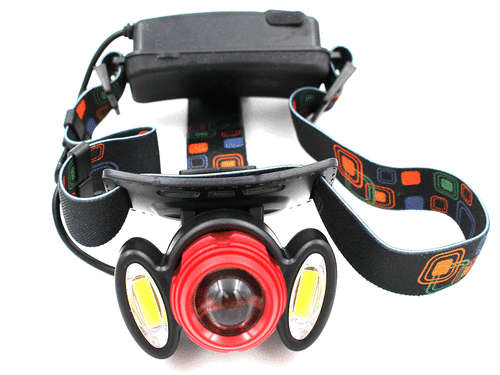 rechargeable 3 eye LED Head Lamp