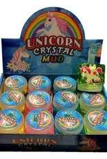 12pcs / pack Unicorn Crystal Mud