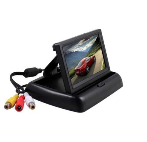 4.3" Foldable TFT Color LCD Car Monitor Security Monitor