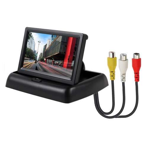 4.3" Foldable TFT Color LCD Car Monitor Security Monitor