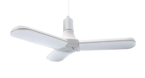 45W E27 LED Bulb Super Bright Foldable Fan Blade Angle Adjustable Ceiling Lamp